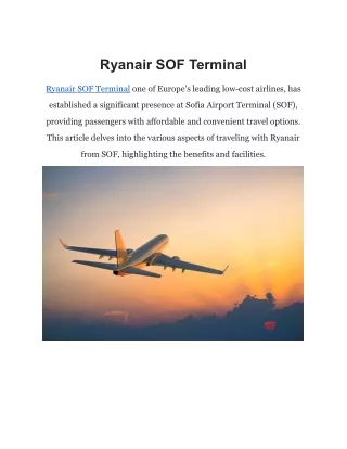 Ryanair SOF Terminal (1)