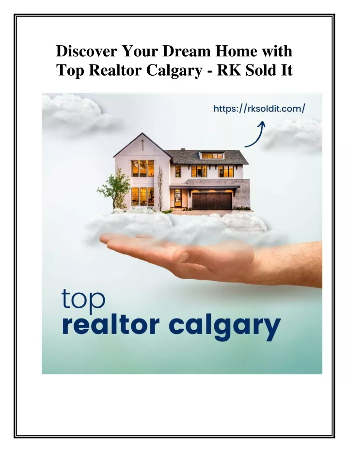 discover your dream home with top realtor calgary