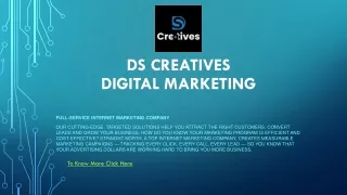 DS Creatives Digital Marketing