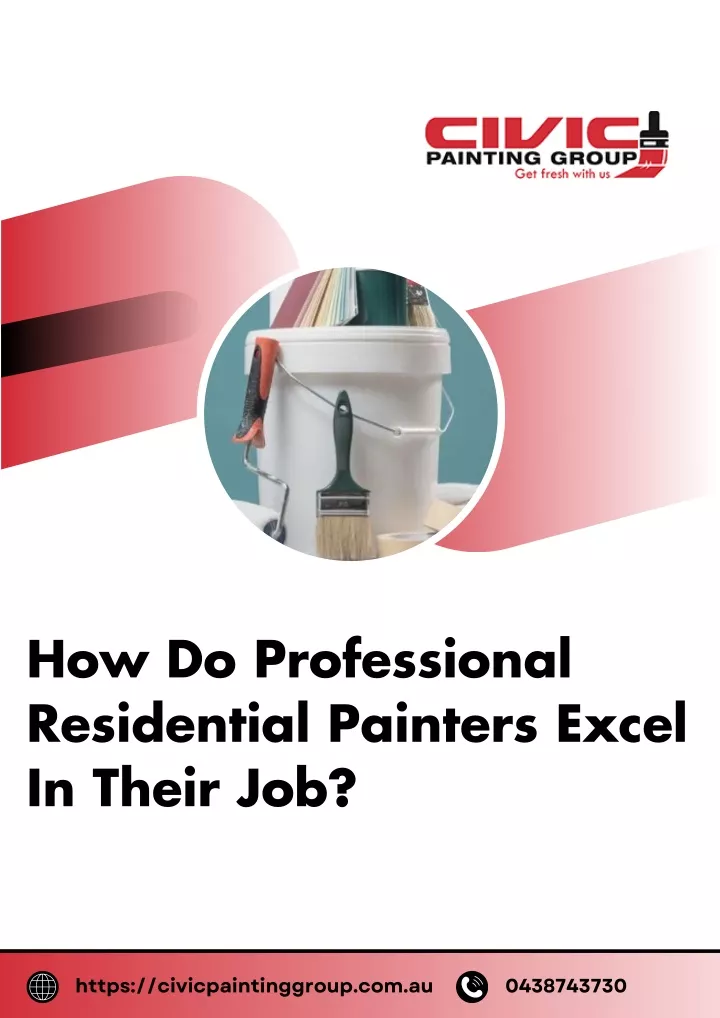 how do professional residential painters excel