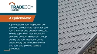 Top-Notch Roof Inspection Services| Top-Rated Roofing Company in Australia