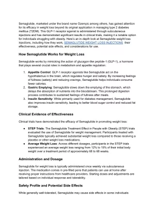 semaglutide marketed under the brand name ozempic
