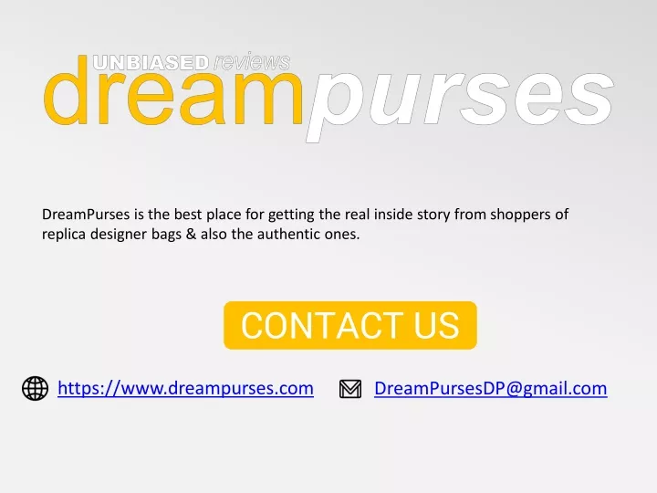 dreampurses is the best place for getting