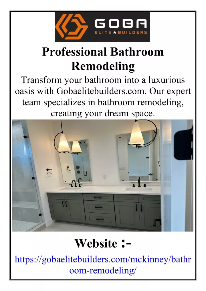 professional bathroom remodeling transform your