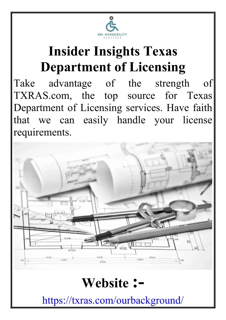 insider insights texas department of licensing