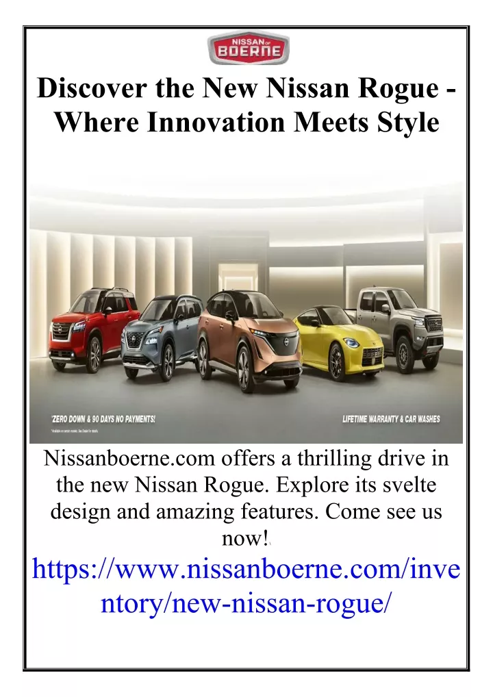 discover the new nissan rogue where innovation