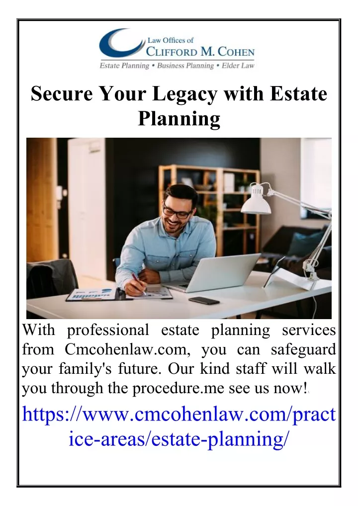 secure your legacy with estate planning