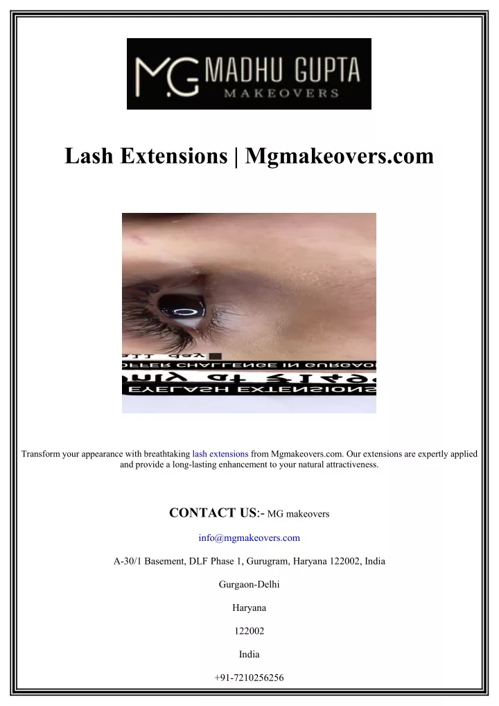 lash extensions mgmakeovers com