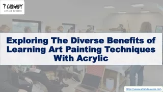 exploring the diverse benefits of learning art painting techniques with acrylic