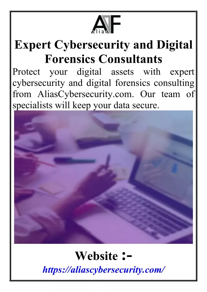 expert cybersecurity and digital forensics