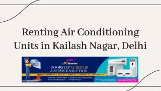 AC on Rent Azad Nagar Delhi