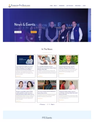 News And Events - Foundation For Excellence