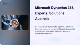 Dynamics 365 Solutions Australia