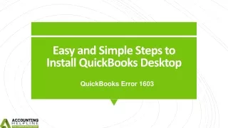 easy and simple steps to install quickbooks desktop