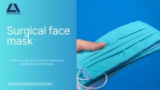 Surgical Face Mask: Essential Protection for Health and Safety