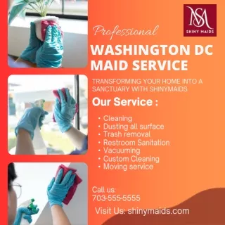 Washington DC Maid Service Transforming Your Home into a Sanctuary with Shinymaids