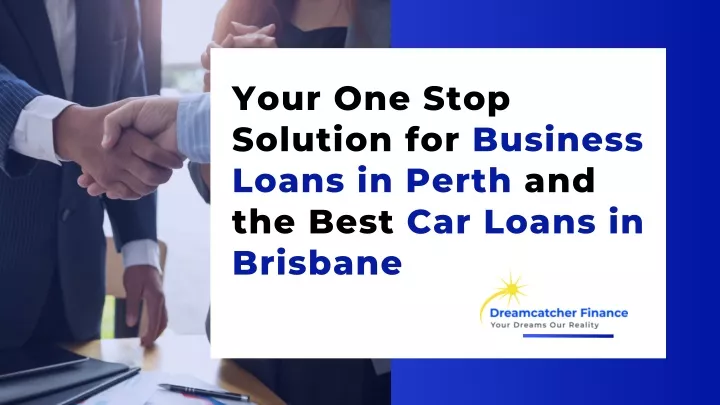 your one stop solution for business loans