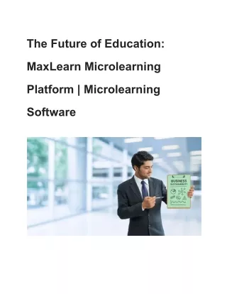 the future of education