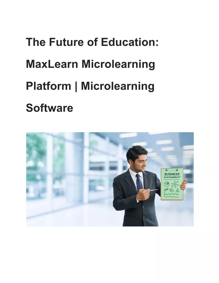 the future of education