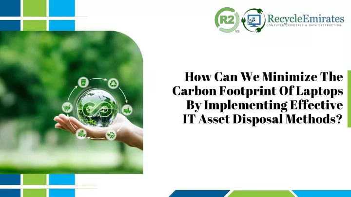 how can we minimize the carbon footprint