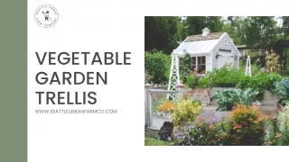 Vegetable Garden Trellis | Seattle Urban Farm Company
