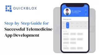 Step-by-Step Guide for Successful Telemedicine App Development