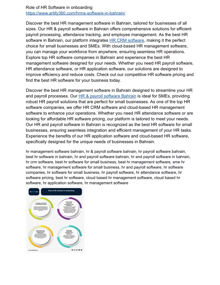 role of hr software in onboarding https