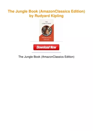 The Jungle Book (AmazonClassics Edition) by Rudyard Kipling