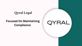 Qyral Legal - Focused On Maintaining Compliance