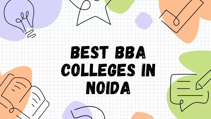 best bba colleges in noida