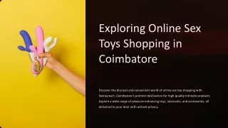 PPT1 Sextoymart 2.7.24 Exploring-Online-Sex-Toys-Shopping-in-Coimbatore