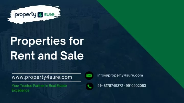 properties for rent and sale