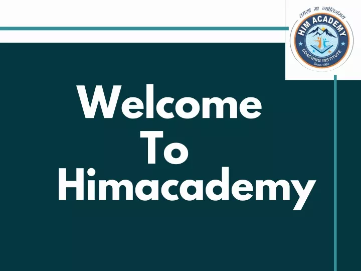 welcome to himacademy