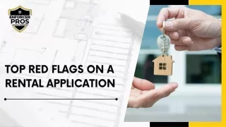 Top Red Flags on a Rental Application