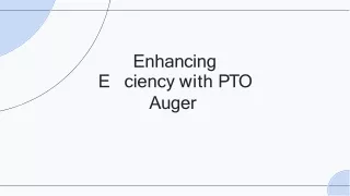 PTO Auger