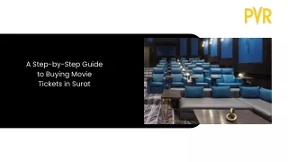 A Step-by-Step Guide to Buying Movie Tickets in Surat