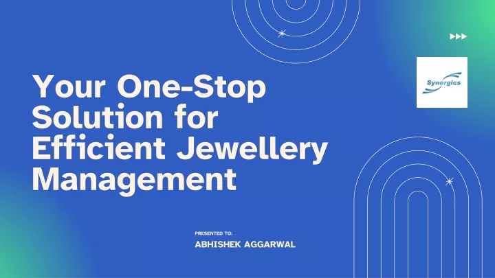 your one stop solution for efficient jewellery