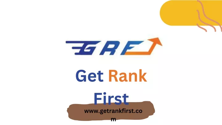 get rank first