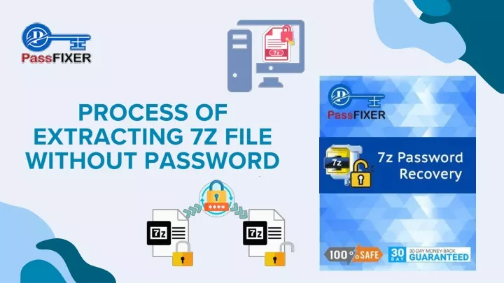 process of extracting 7z file without password