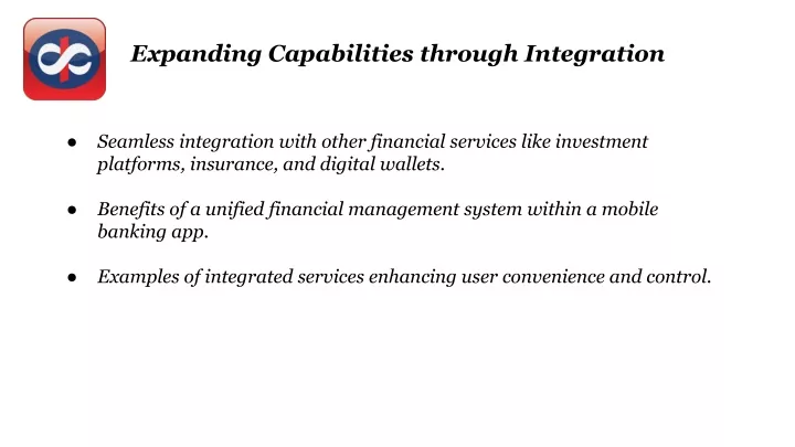 expanding capabilities through integration