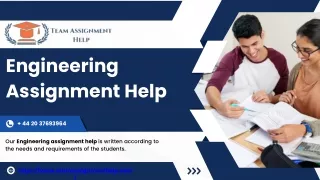 Best Engineering Assignments Help Services in UK