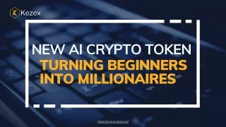 new ai crypto token