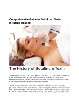 Best Botox and Dermal Filler Training and Certification in Atlanta