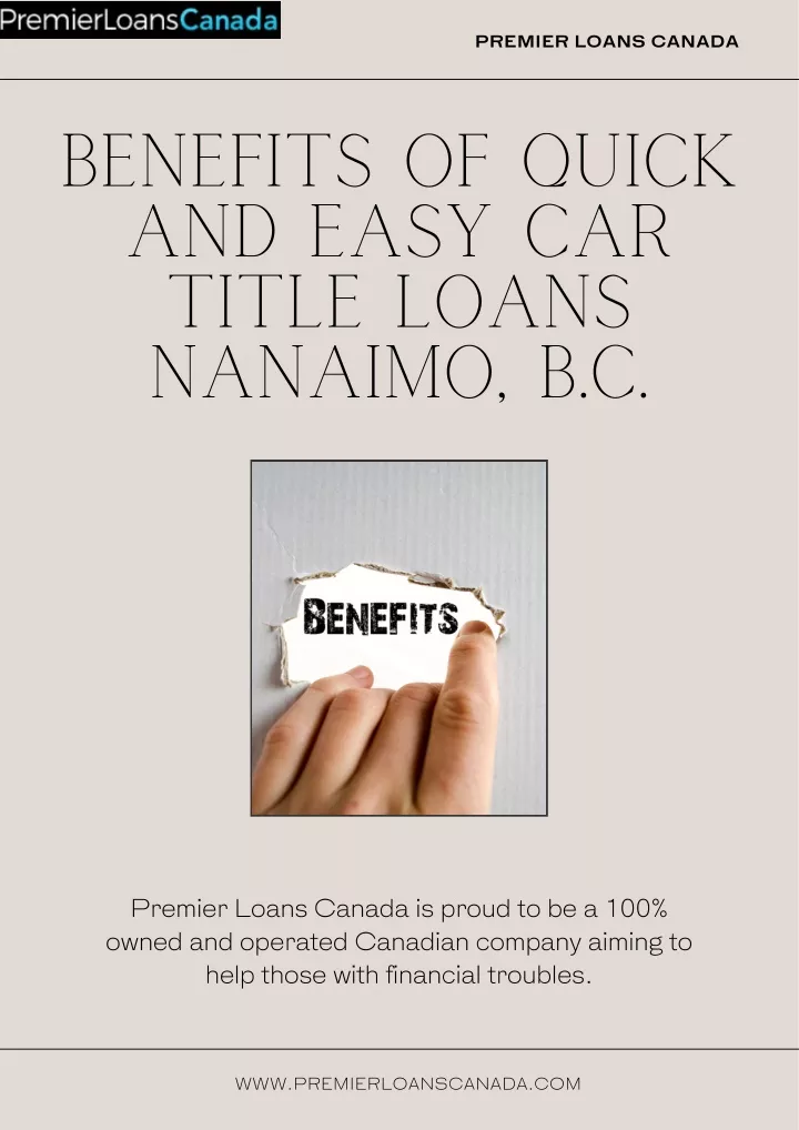 premier loans canada