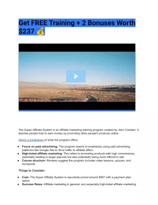 Super Affiliate System
