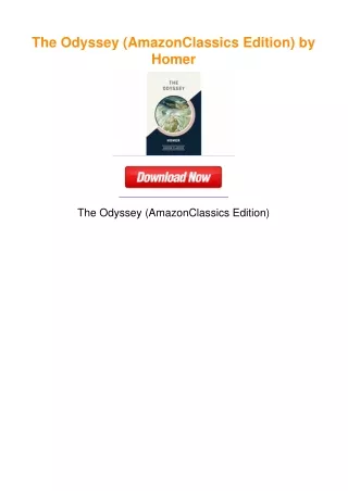 The Odyssey (AmazonClassics Edition) by Homer