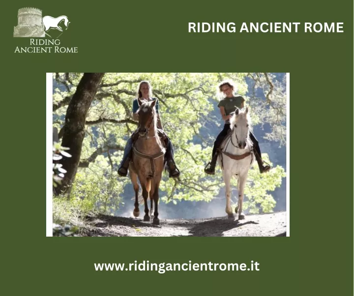 riding ancient rome