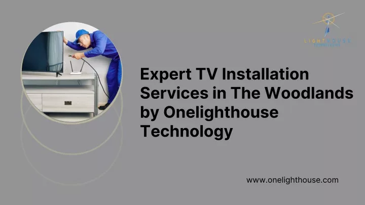 expert tv installation services in the woodlands