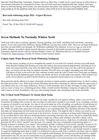 Seven Ways To Naturally Lighten Teeth Henrico Virginia