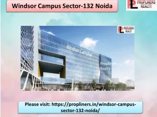 windsor campus sector 132 noida